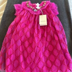 Gucci Pink Kids Formal Dress